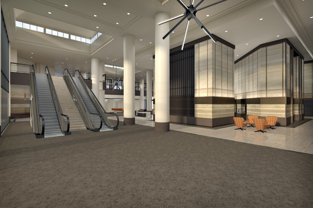 200 Central lobby renovation