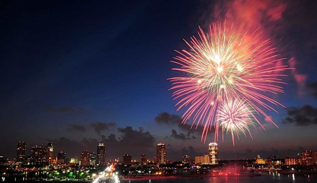 Pinellas County Fireworks 2025