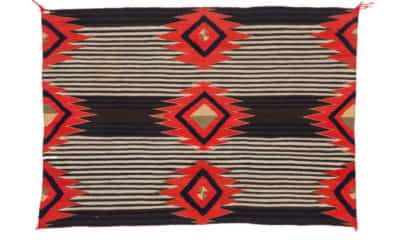 MFA exhibits bold, experimental 19th century Navajo textiles