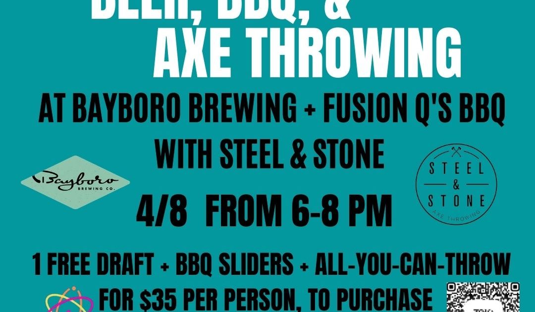 sauced bbq and spirits axe throwing