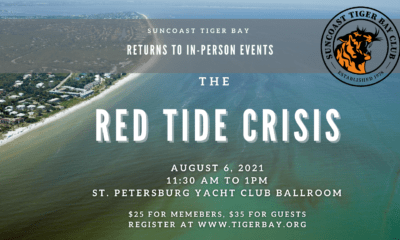 Red tide ‘rock stars’ talk facts and future at Tiger Bay event