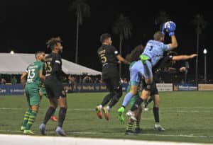 Photos of the Tampa Bay Rowdies tying Birmingham in St. Pete last