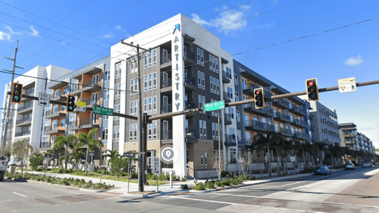 artistry st pete apartment complex in downtown sells in 92 3m deal st pete catalyst