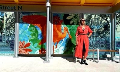 Through the looking glass with SunRunner station artist Catherine Woods