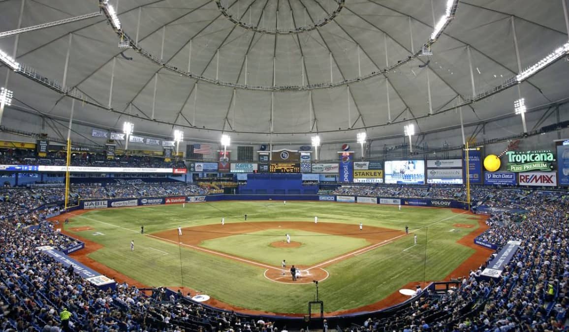 Tropicana Field, Tampa Bay Rays ballpark - Ballparks of Baseball