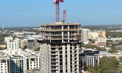 24-story downtown tower reaches construction milestone