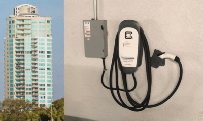 Beach Drive tower becomes a premier electric vehicle charging hub
