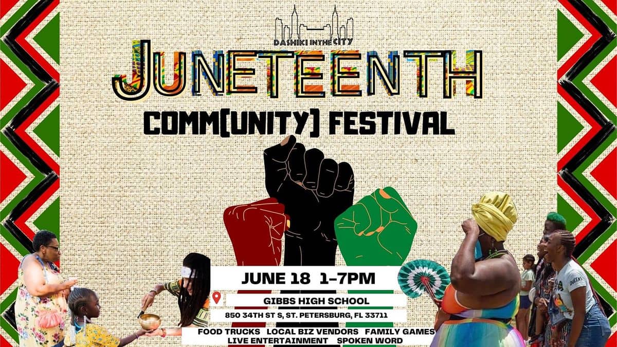 Dashiki In The City Juneteenth Festival • St Pete Catalyst