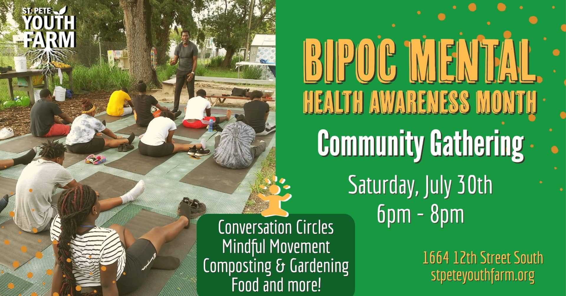 BIPOC Mental Health Community Gathering - St Pete Catalyst