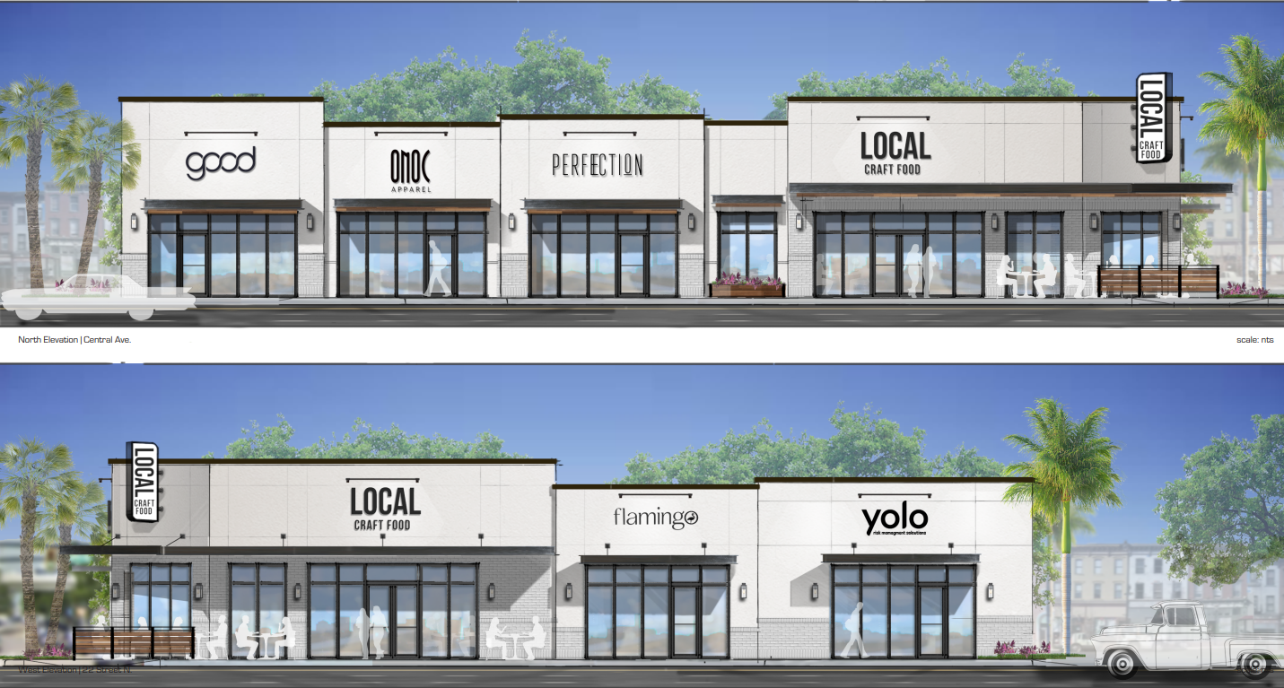 New retail strip to be built on Central • St Pete Catalyst