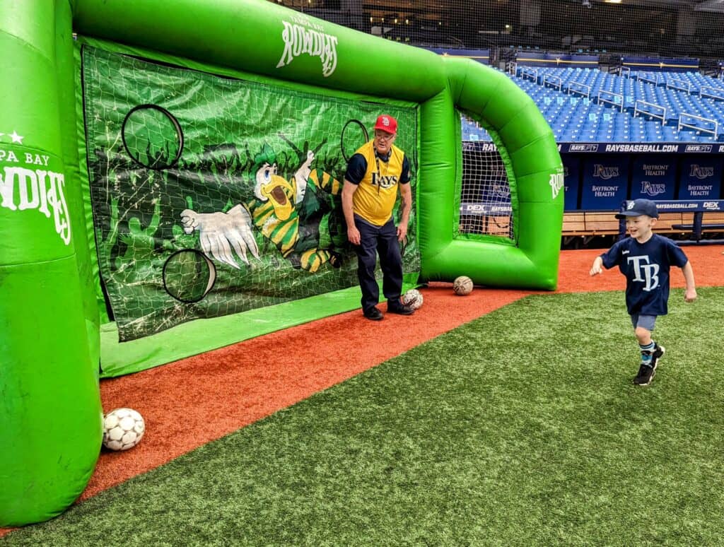 Tampa Bay Rays Fans Gather at Tropicana Field for Fan Fest