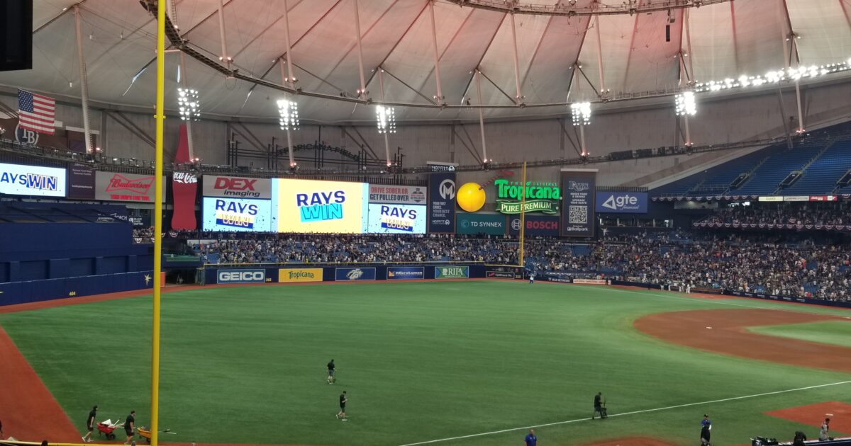 Guys' Day at Tropicana Field 