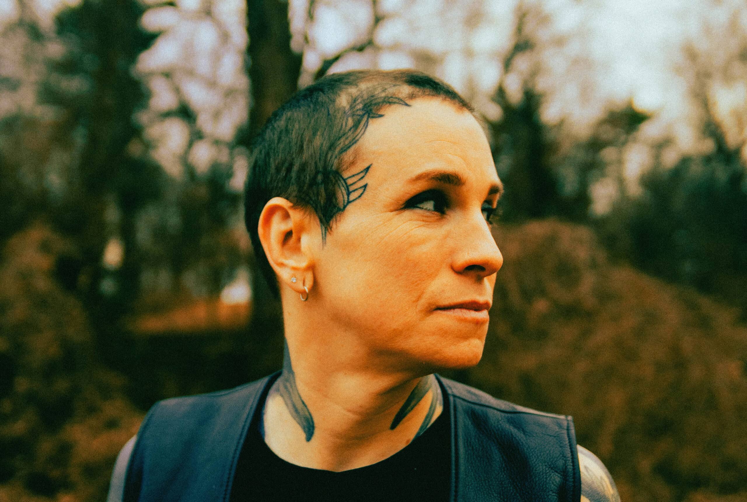 Laura Jane Grace of Against Me! on album, Naples, being