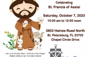2023 Drive-thru Pet Blessing celebrating Saint Francis of Assisi