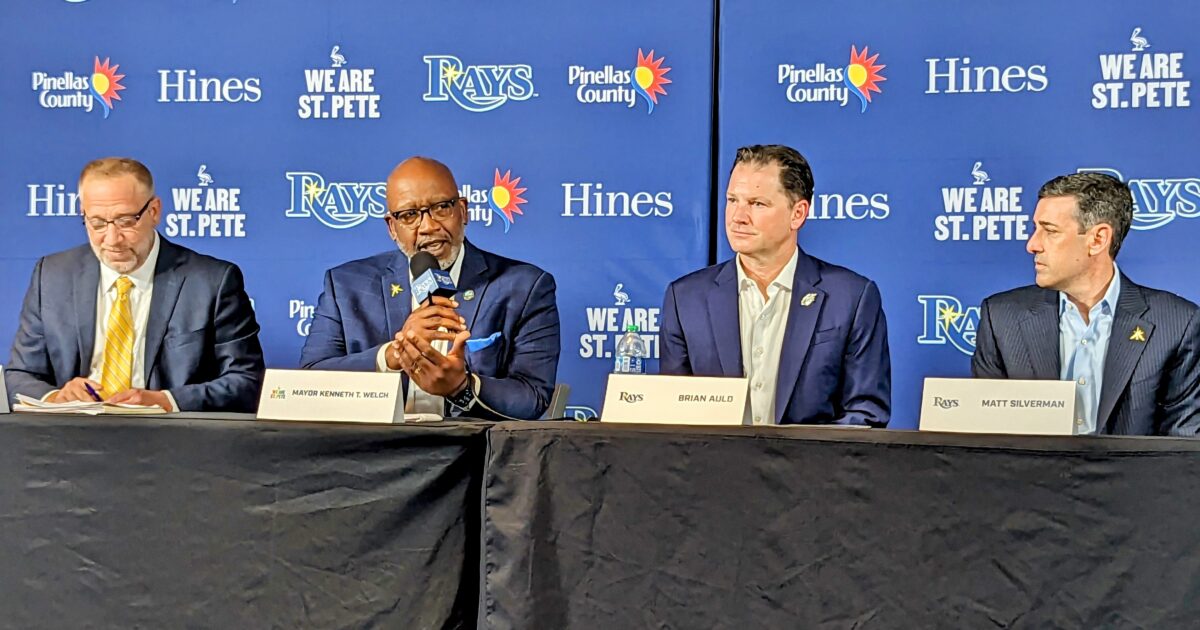 Rays, St. Petersburg announce news conference expected to include ballpark  details