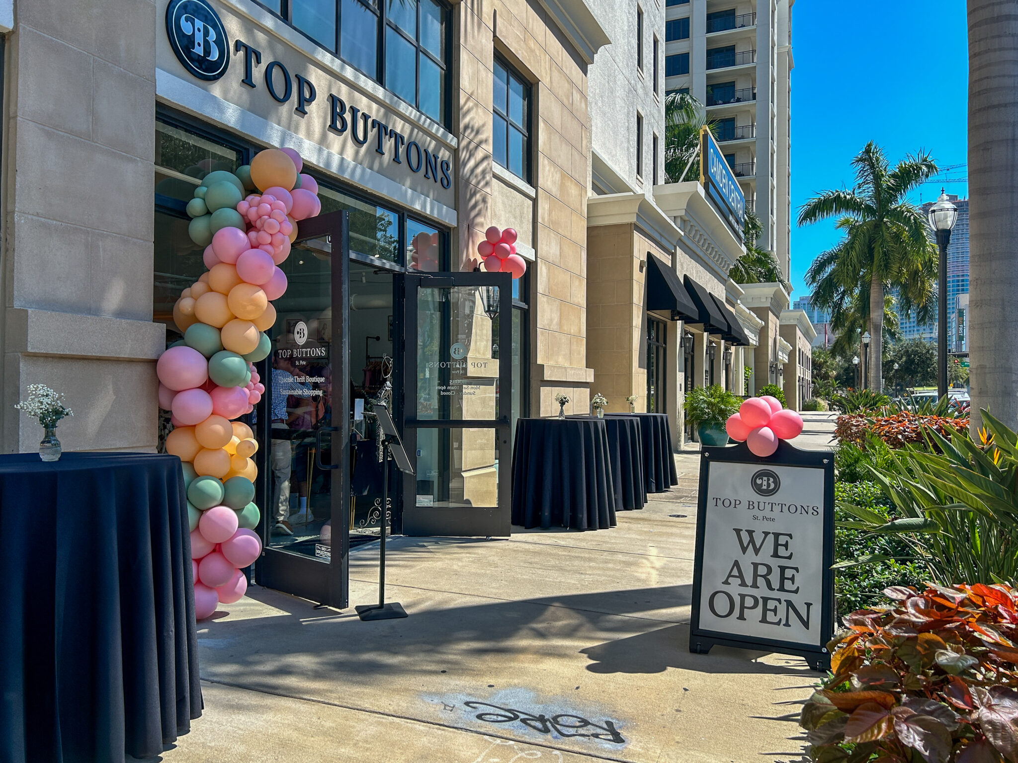 Top Buttons opens in downtown St. Pete • St Pete Catalyst