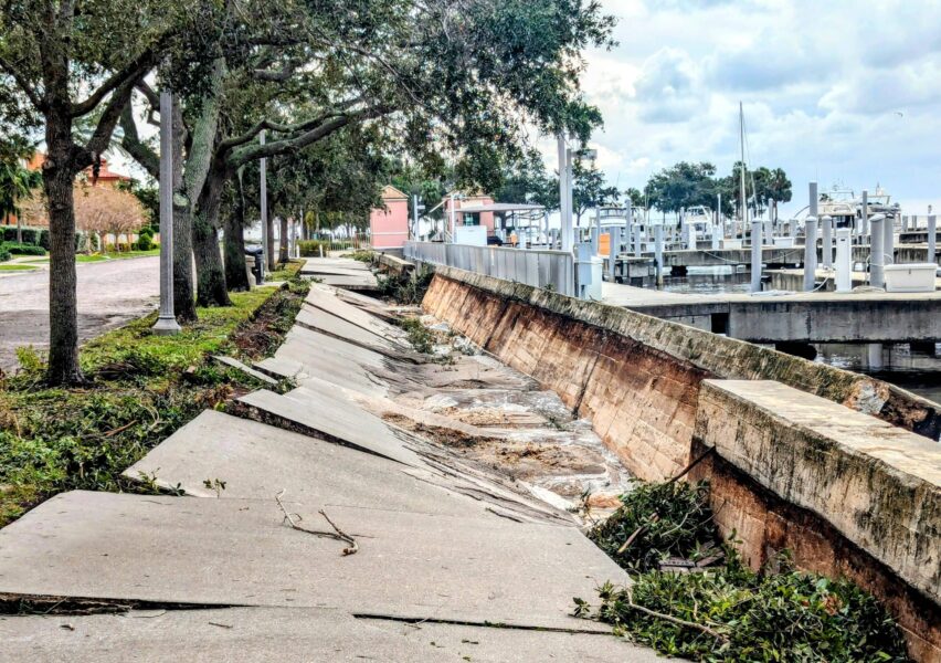 St. Petersburg Approves .48 Million Seawall Replacement After Hurricane Milton’s Damage