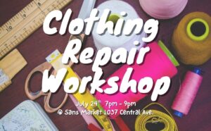 Clothing + Jewelry Repair Workshop